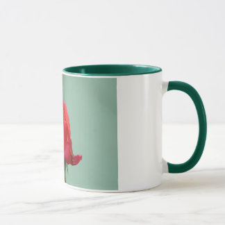 Taza color de rosa
