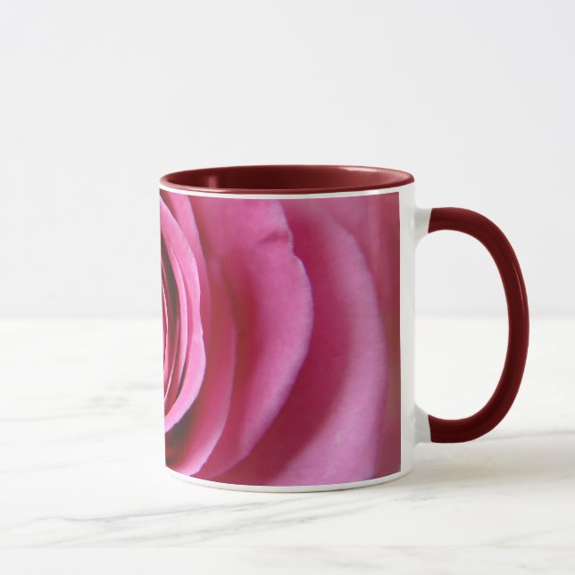 Taza color de rosa (Derecha)