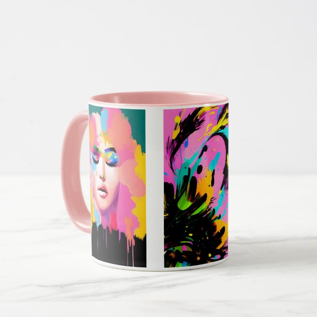 Taza Color fuera de las líneas (Anverso izquierdo)
