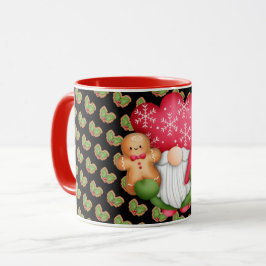 Taza Color Personalizar Mistletoe Gnome