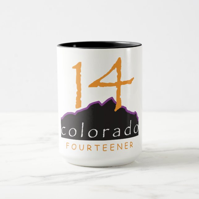 Taza Colorado 14er Coffee Mug (Centro)