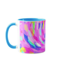 Colores alegres y nítidos rosados brillantes