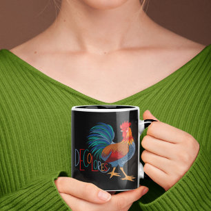 Taza Colores Cursillo Colorful Rooster