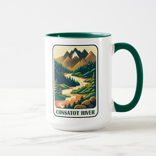 Taza Colores de Arkansas del río Cossatot (Derecha)