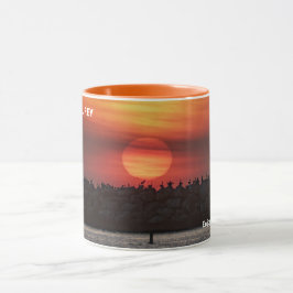 Taza Colores de puesta de sol hermosos - Marina Del Rey