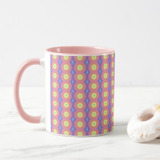 Taza - Colores del Arcoíris en Círculos