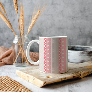 Taza Colores del desierto geométrico del suroeste