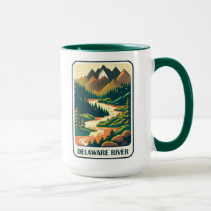 Taza Colores del río Delaware