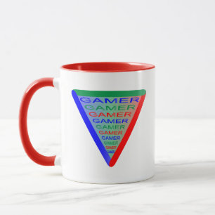Taza Colores del sistema de juegos para jugadores 3 RGB