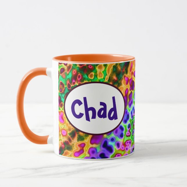 Taza Colores divertidos personalizados (Izquierda)