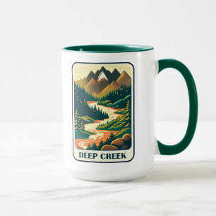 Taza Colores Idaho de Creek Profundo