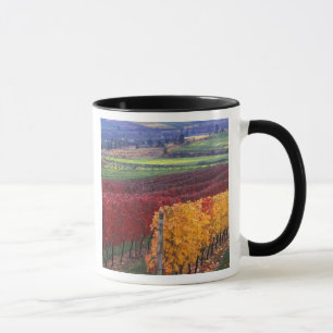 Taza Colores intensos rojos y amarillos de otoño en Geh