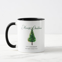 Taza Colores minimalistas y elegantes del árbol de Navi