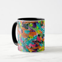 Colores y expresiones en pintura acrílica