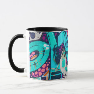 Taza Colorful Abstract ArtMug Vibrant Artistic CoffeCup