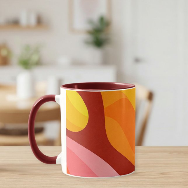 Taza Colorful Ceramic Mug – Vibrant Design for Coffee  (Subido por el creador)