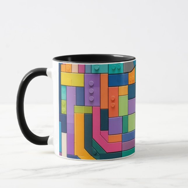 Taza Colorful Circuitry (Izquierda)