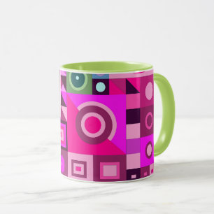 Taza Colorful creative artistic graphical birthday gift