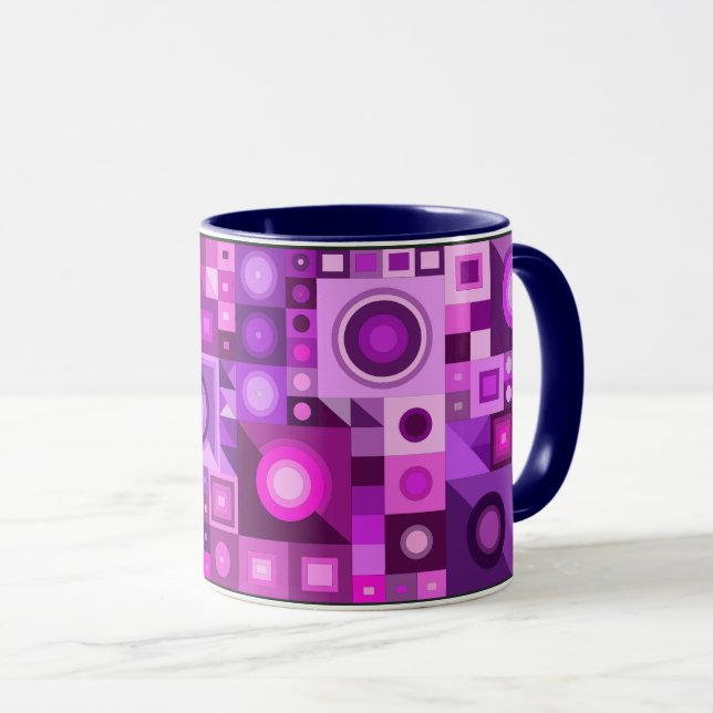 Taza Colorful creative artistic graphical birthday gift (Anverso derecho)