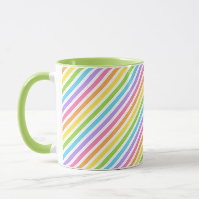 Taza Colorida banda de golosinas (Izquierda)