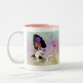 Taza colorida de HON