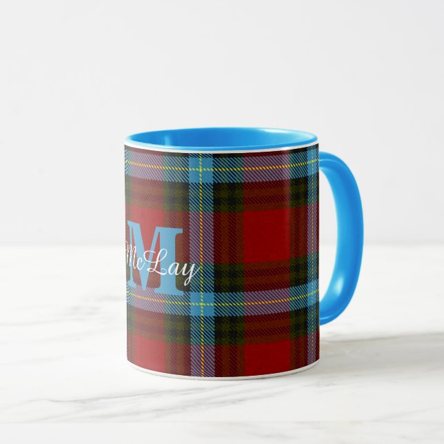Taza Colorida Livingstone / MacLay Plaid (Anverso derecho)