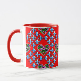 Taza Colorida película digital de arte digital en 3D