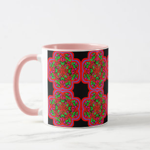 Taza Colorida película digital de arte digital en 3D