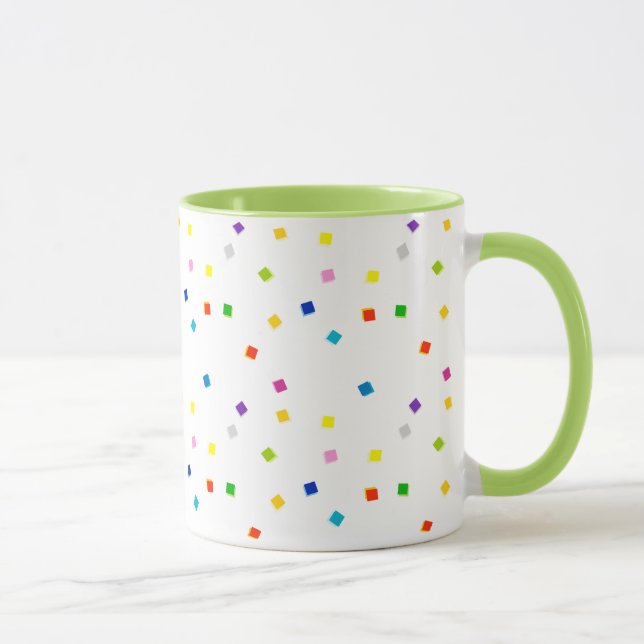Taza Colorida Plaza Confetti Mug (Derecha)