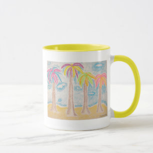 Taza Coloridas Palmas-Mug