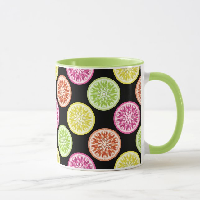 Taza Coloridas rebanadas de cítricos (Derecha)