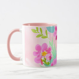 Taza Colorido Bouquet floral