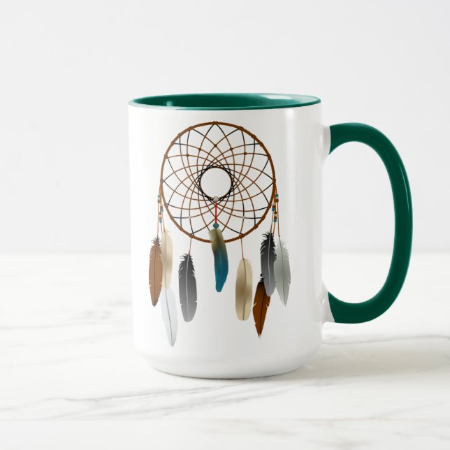 Taza Colorido Dream Catcher (Derecha)