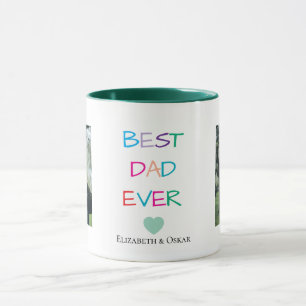 Taza Colorido "El mejor papá de la historia" - Un regal