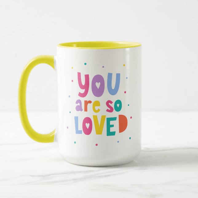 Taza Colorido, Eres Tan Amado (Izquierda)