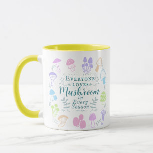 Taza Colorido hongo