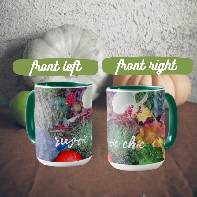 Taza Colorido jardín rústico de otoño (Subido por el creador)