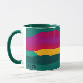 Taza Colorido Resumen de arte Mug de Beth Stafford