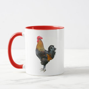 Taza Colorido Rooster Mug