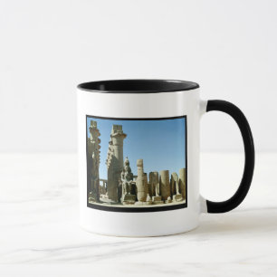 Taza Colosses Ramesses II y pilón de Amenophis