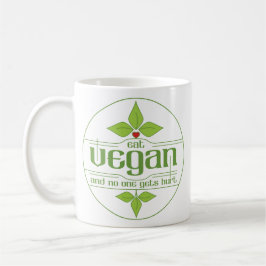 Taza Coma al vegano y nadie consigue daño