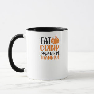 Taza Coma Bebida Y Tenga Miedo Limpieza Mínima
