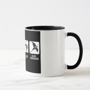 Taza Coma, duerma, mate los dragones