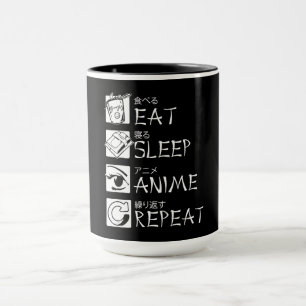 Taza Coma el sueño Anime Repetir la idea de regalo Cosp
