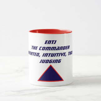 Taza Comandante de ENTJ Mug