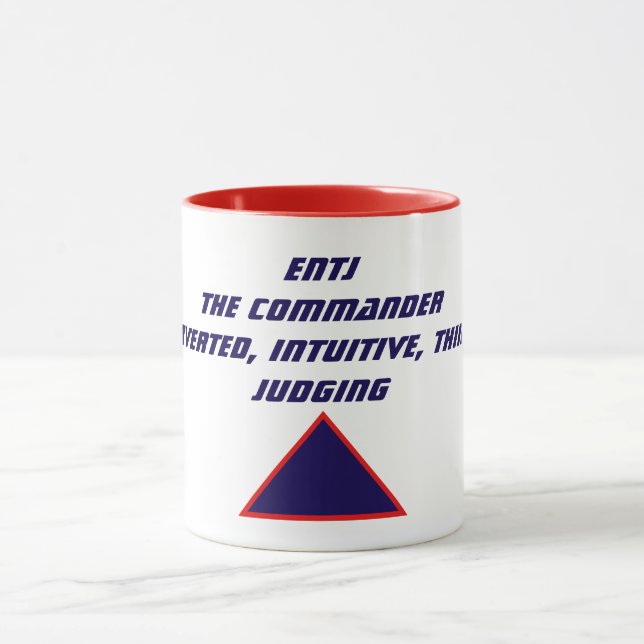 Taza Comandante de ENTJ Mug (Centro)
