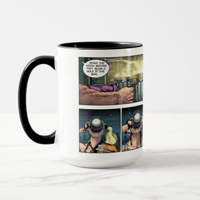 Taza Comando de doble muerte Mug (Izquierda)