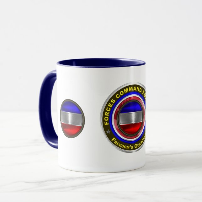 Taza Comando de Fuerzas Armadas FORSCOM (Anverso izquierdo)