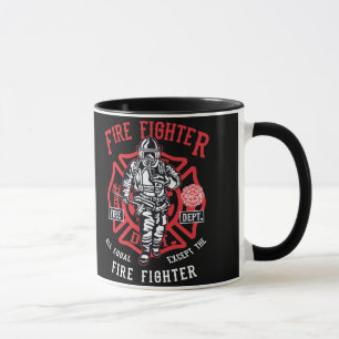 Taza Combatiente de incendios   No todos los hombres so