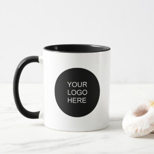 Taza Combinación de plantilla moderna para subir su log